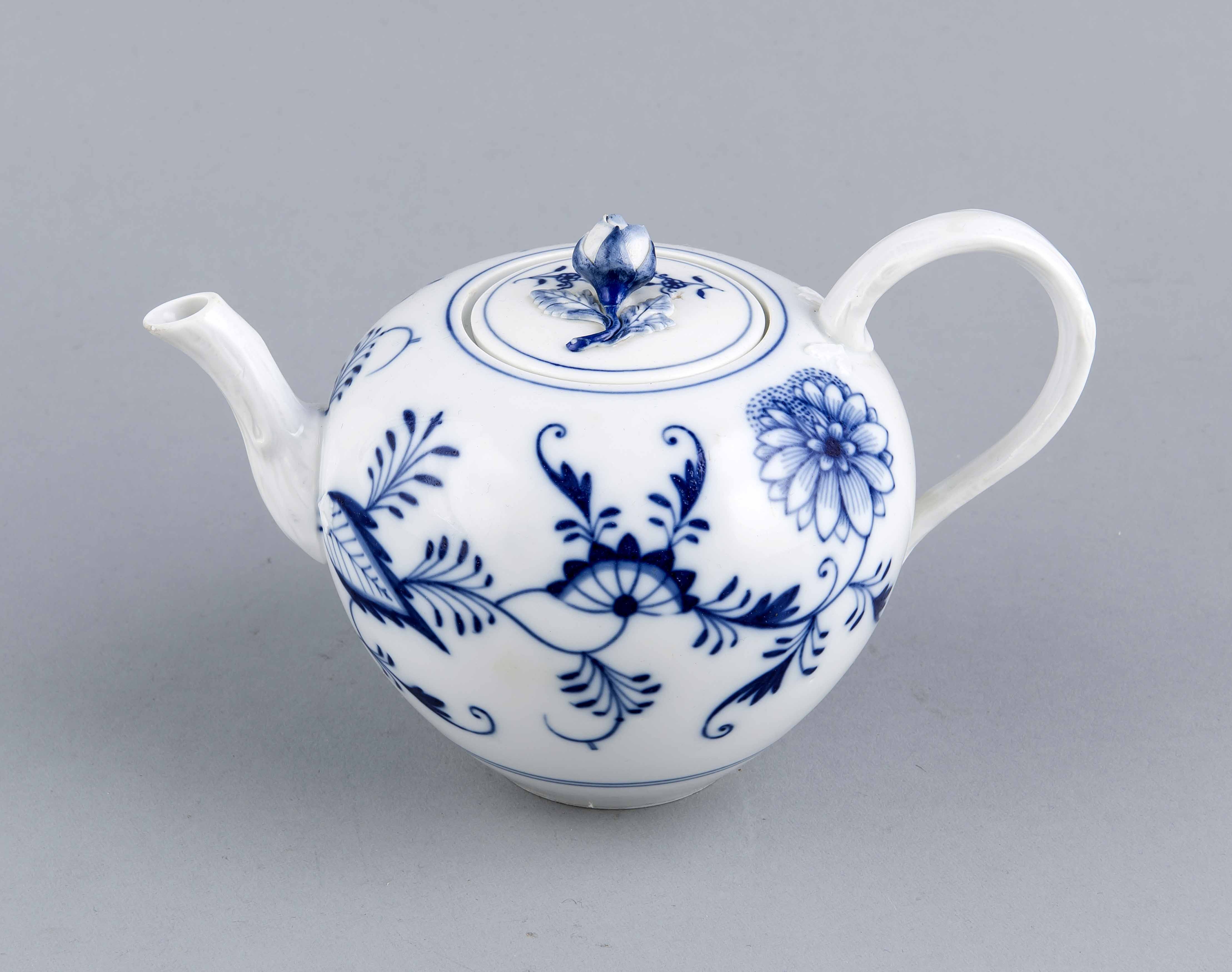 Kleine Teekanne, Meissen, Marke 1850-1924, 1