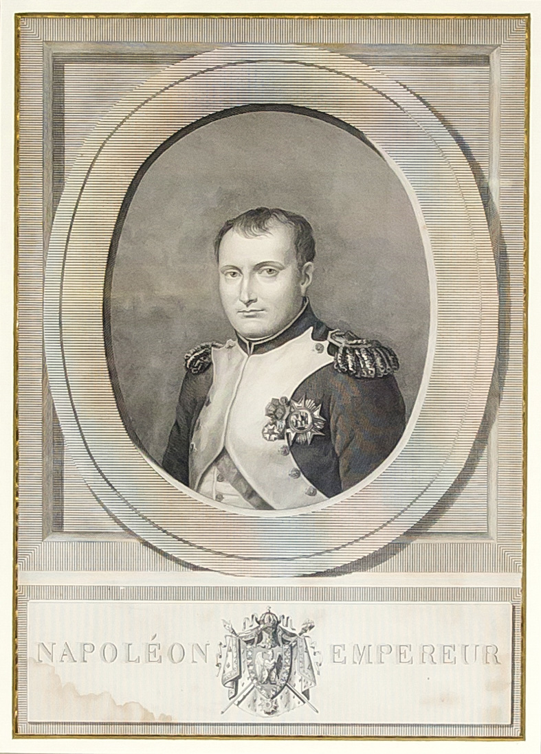 Konvolut Napoleon, drei Grafiken des 18