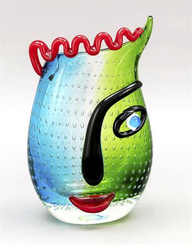 Figural vase