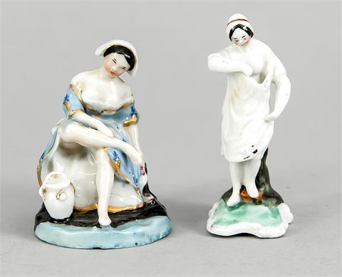 Zwei Erotika-Figuren, Thüringen, 19