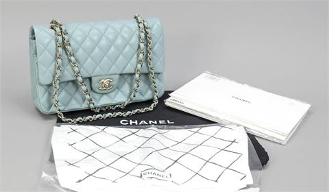 Chanel, Tiffany Blue Quilted Ca