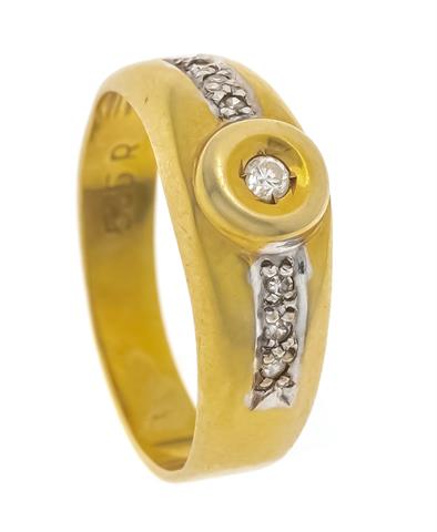 Brillant-Ring GG/WG 585/000 mi