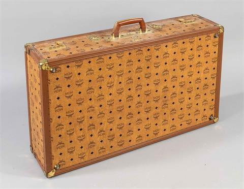MCM, large travel case, cognac