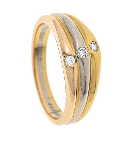 Cartier Tricolor-Brillant-Ring