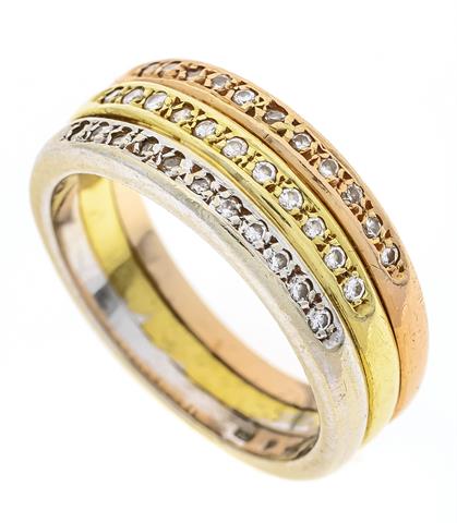 Brilliant ring GG/WG/RG 585/00