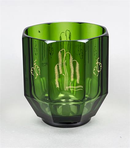 Vase, 1. H. 20. Jh., runder Stand,8-