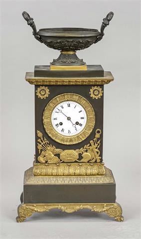 Empire pendulum, 2-colored, bronzed a