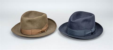 Borsalino, two classic men's hats, ch