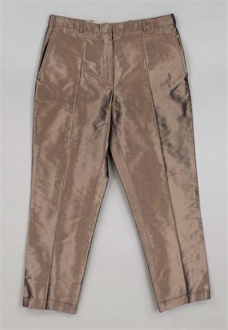 Hermes, trousers, tightly woven bronz