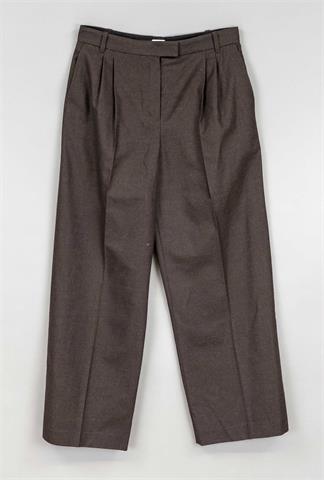 Hermes, trousers, coffee-brown wool,