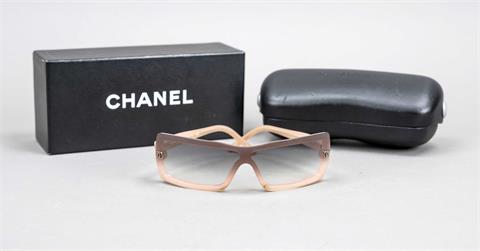 Chanel, Sonnenbrille, puderfarbenes,