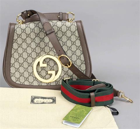 Gucci, Supreme Canvas Blondie Bag, b