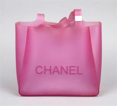Chanel, Pink Jelly Rubber Tote Bag,