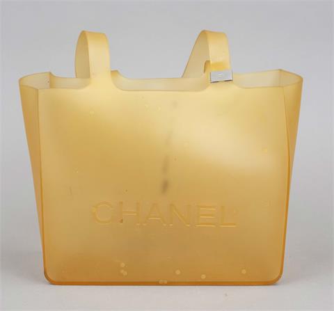 Chanel, Orange Jelly Rubber Tote Bag,