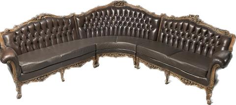 Large baroque-style sofa, Italy aroun
