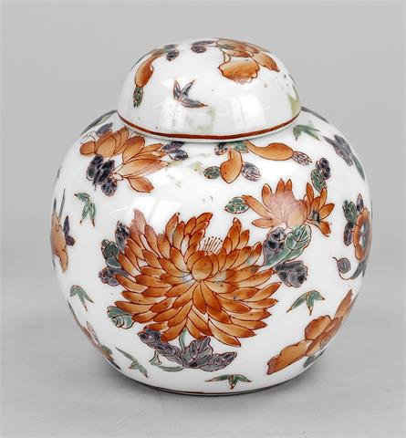 Small tea caddy with lid, China, mid-