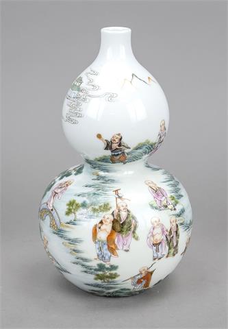 Famille Verte calabash vase, China, p