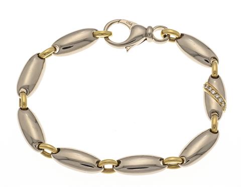 Modern link bracelet WG/GG 750/000 of
