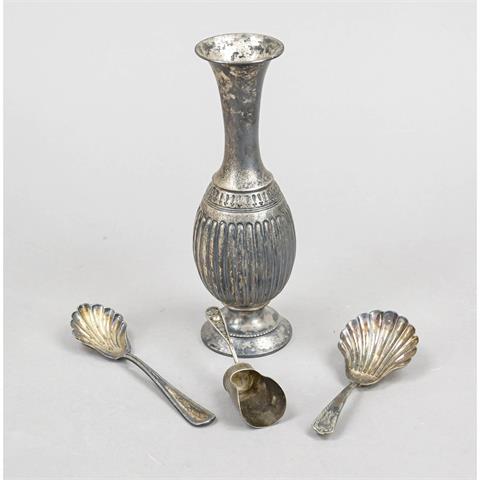 Vase, Deutsch, 20. Jh., Silber