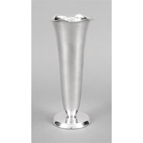 Trumpet vase, German, 20th cent
