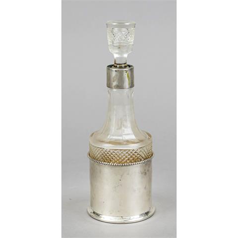 Flask, Austria, c. 1900, silver