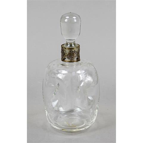 Carafe with silver mounting, Ge