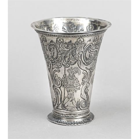 Beaker/vase, probably German, 1
