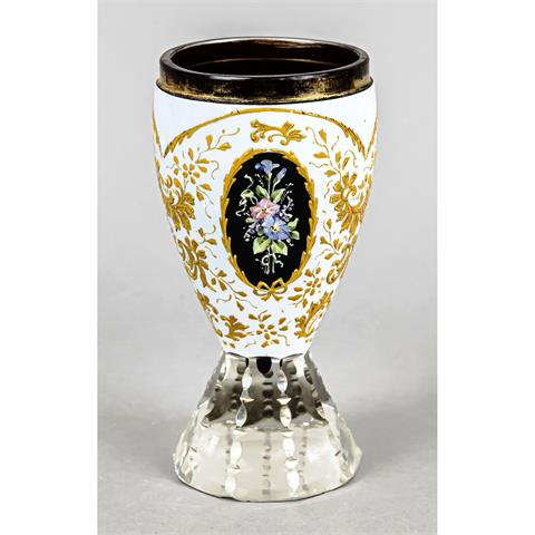 Goblet glass, 19th century, pol