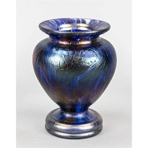 Vase, 20th century, round base,