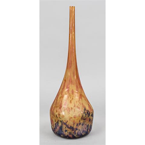 Narrow-necked vase, France, ear