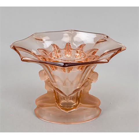 Art Deco vase, c. 1930, oval st