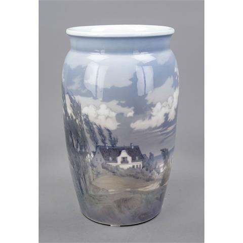 Vase with landscape, Dahl-Jense