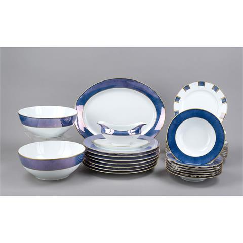 Dinner service for 7 persons, 3