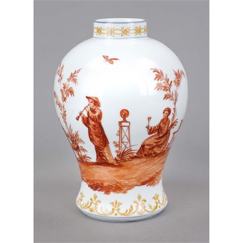 Vase, Thuringia, bulging shape,