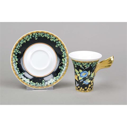 Demitasse cup with saucer, Rose