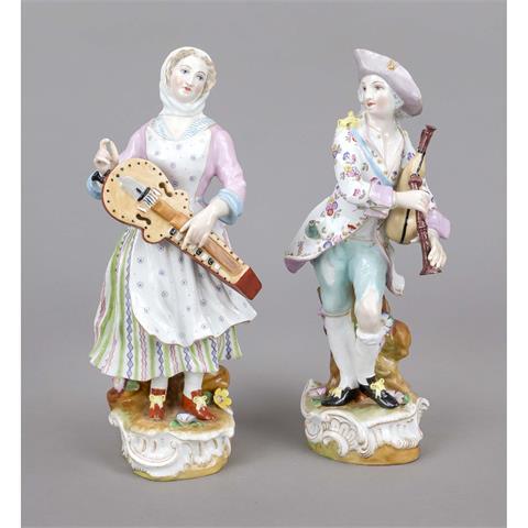 Musical couple, w. England, 20t