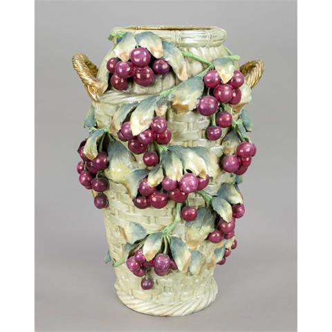 Art Nouveau floor vase, Amphora