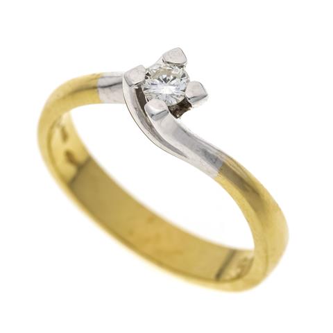 Diamond ring GG 750/000 with a