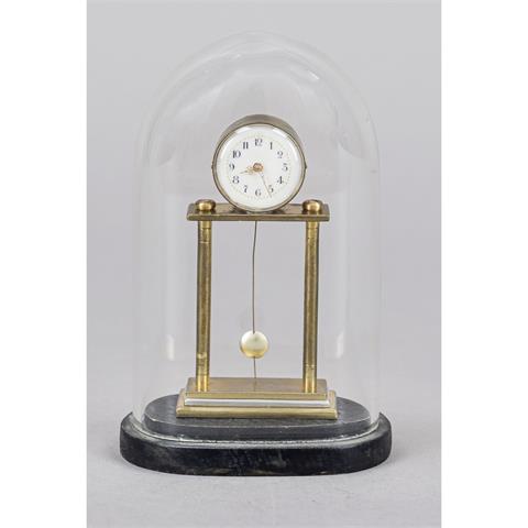 Miniature portal clock, brass,