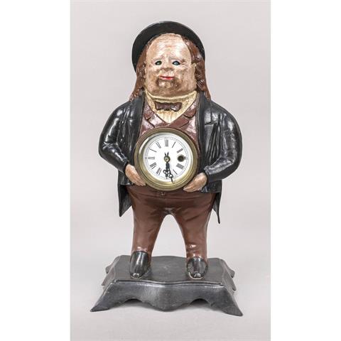 Clock man, 20th century, white
