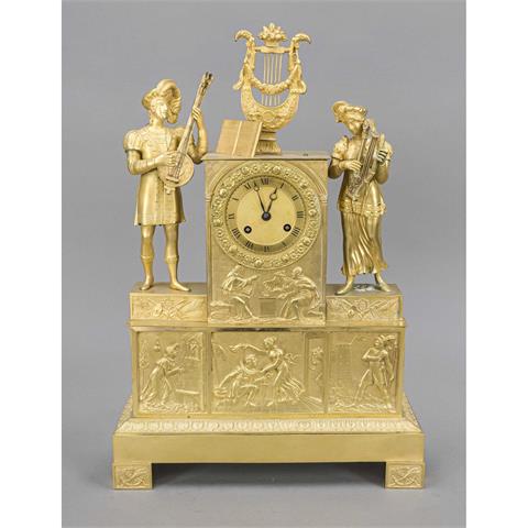 French Empire mantel clock, 1st