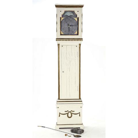 Rare longcase clock with moon p