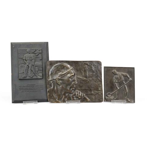 Three mining reliefs by various
