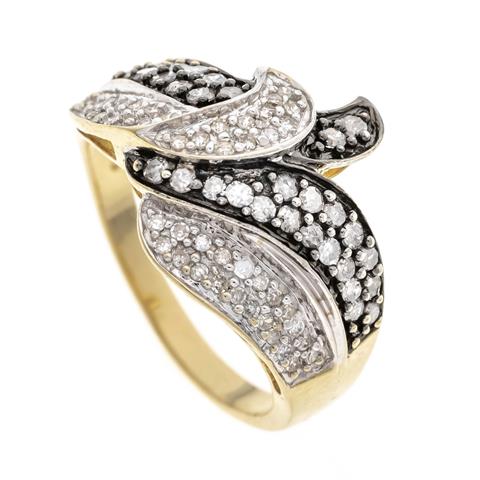 Diamond ring GG/WG 585/000 part