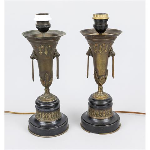 A pair of Historicist vase-shap