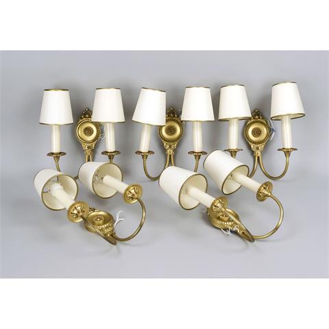 Set of 5 wall lamps in classici