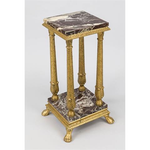 Column table with marble tops i