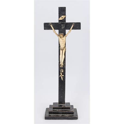 Crucifix, 18th century, wood an