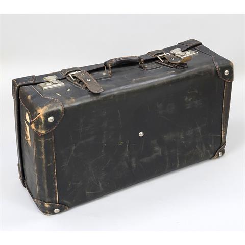 Heavy leather case, early 20th