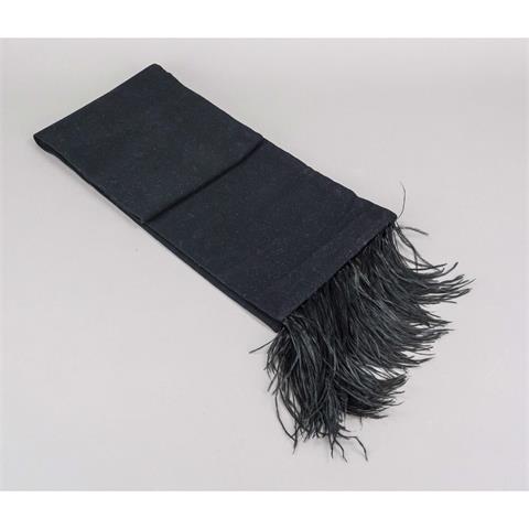 Jil Sander, wide scarf, soft bl